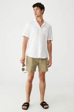 East Coast Textured Short FATIGUE -Mens Clothing Store 3611336 03 1