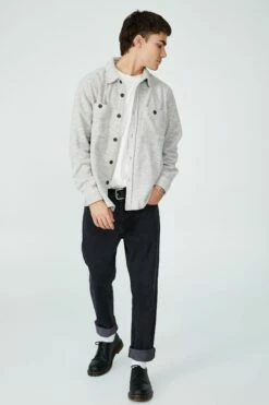 Heavy Overshirt GREY