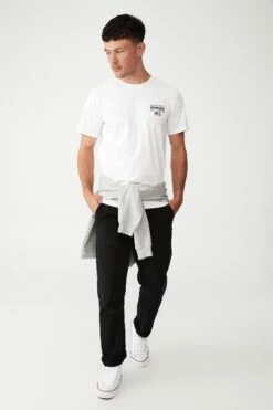 Tbar Classic T-Shirt WHITE MARLE/WEEKEND REPEAT -Mens Clothing Store 3611362 17 1