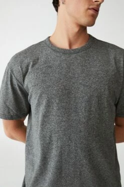 Loose Fit T-Shirt GREY FLECK MARLE -Mens Clothing Store 3611363 03 1