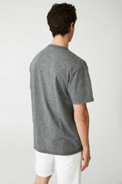Loose Fit T-Shirt GREY FLECK MARLE -Mens Clothing Store 3611363 03 3