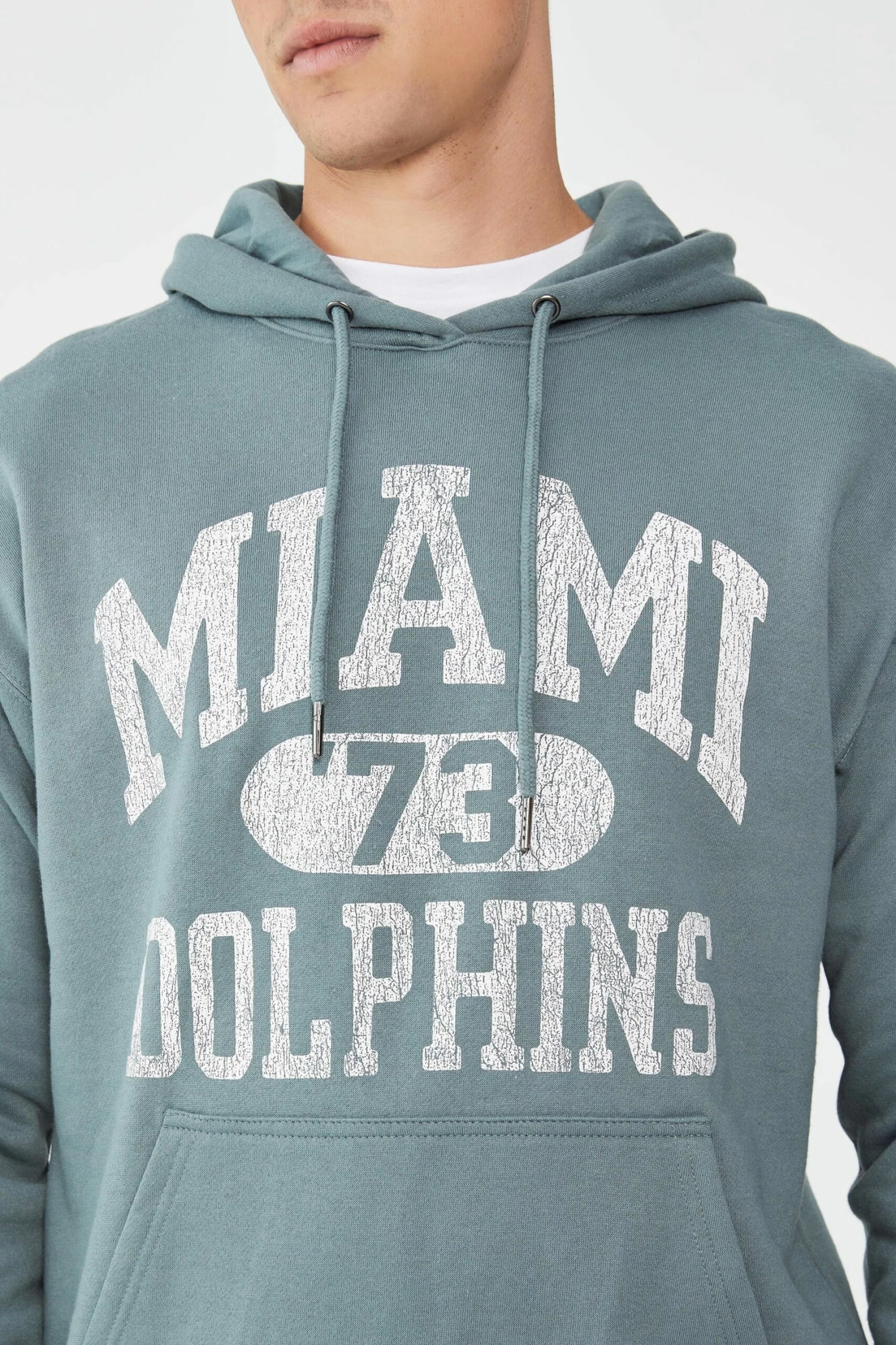 Active Collab Oversized Pullover LCN NFL SMOKEY TEAL/MIAMI DOLPHINS 5 Active Collab Oversized Pullover LCN NFL SMOKEY TEAL/MIAMI DOLPHINS - Image 5