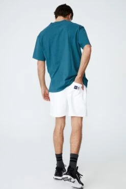 Active Collab Fleece Short LCN NFL FADED SLATE/PITTSBURG STEELERS -Mens Clothing Store 3611375 08 3