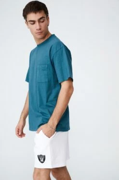 Active Collab Fleece Short LCN NFL FADED SLATE/PITTSBURG STEELERS -Mens Clothing Store 3611375 08 4