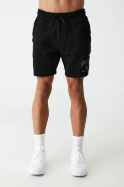 Active Collab Fleece Short LCN NFL FADED SLATE/PITTSBURG STEELERS -Mens Clothing Store 3611375 12 2