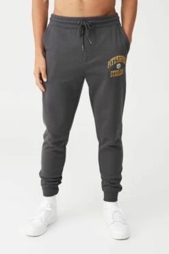 Active Collab Trackpant LCN NFL WASHED CHOCOLATE/NEW YORK GIANTS