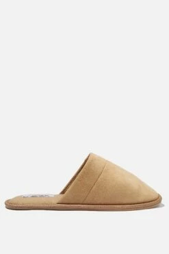 Mens Slipper BLACK SUEDE -Mens Clothing Store 3611396 02 1