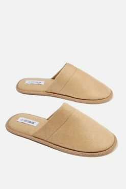 Mens Slipper BLACK SUEDE -Mens Clothing Store 3611396 02 2 1