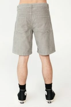 Loose Fit Short MAUVE CORD -Mens Clothing Store 3611411 02 3