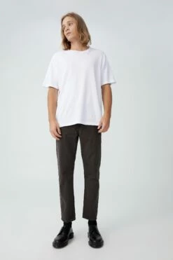 Cropped Beckley Straight Jean WASHED BLACK -Mens Clothing Store 3611425 02 2 1