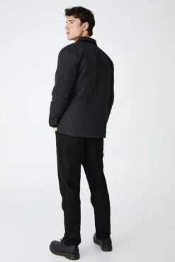 Recycled Harrington Jacket KHAKI 10 Recycled Harrington Jacket KHAKI -Mens Clothing Store 3611430 01 3