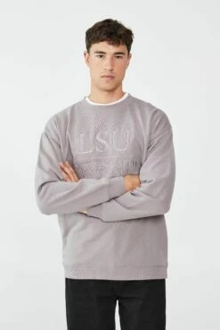 Bespoke Crew Fleece LCN UCL DASCHOUND BROWN/UCLA