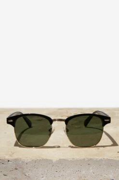 Leopold Polarized Sunglasses TORT/GOLD/GREEN