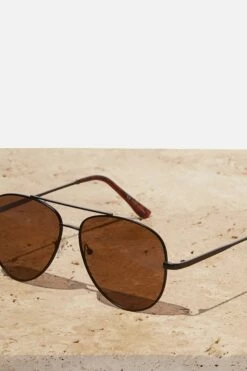 Marshall Polarized Sunglasses BLACK/TORT/BROWN SMOKE -Mens Clothing Store 3611477 02 1