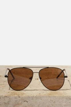 Marshall Polarized Sunglasses BLACK/TORT/BROWN SMOKE