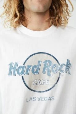 Hard Rock Cafe T-Shirt LCN HRC VINTAGE WHITE/HARD ROCK CAFE - MIAMI -Mens Clothing Store 3611494 01 4
