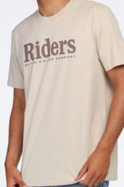 Riders By Lee Mens Trademark Tee BONE -Mens Clothing Store 3611557 03 1