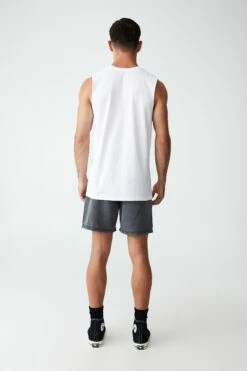 Sea Shepherd Muscle LCN SEA WHITE/LOGO LARGE -Mens Clothing Store 3611567 02 3