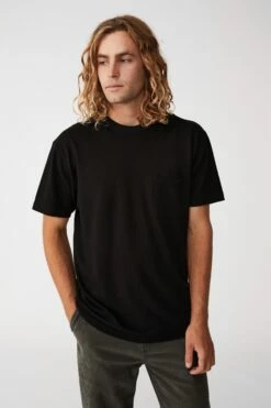 Loose Fit T-Shirt MILITARY -Mens Clothing Store 3611575 08 2 1