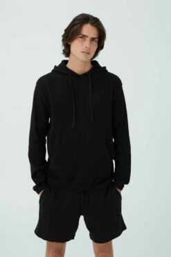 Lounge Pullover GRAVEL STONE WAFFLE 9 Lounge Pullover GRAVEL STONE WAFFLE -Mens Clothing Store 3611577 01 2