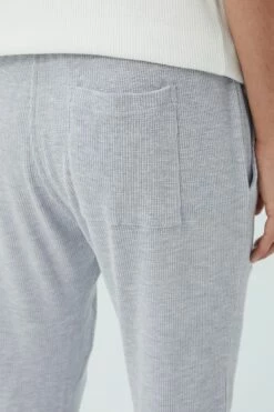 Lounge Pant BLACK WAFFLE -Mens Clothing Store 3611578 02 4