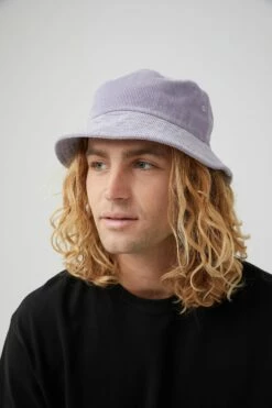 Cord Bucket Hat WASHED LAVENDER/CORD