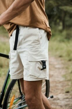 Nylon Urban Short BONE -Mens Clothing Store 3611597 02 2 1