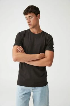 Linen T-Shirt WHITE -Mens Clothing Store 3611608 01 2