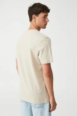 Linen T-Shirt WHITE -Mens Clothing Store 3611608 03 3