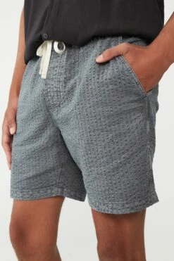 Easy Short DUSTY LAVENDER SEERSUCKER -Mens Clothing Store 3611609 07 4