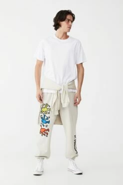 Special Edition Track Pant LCN KEI IVORY / CIRCLE OF PEOPLE -Mens Clothing Store 3611615 05 1