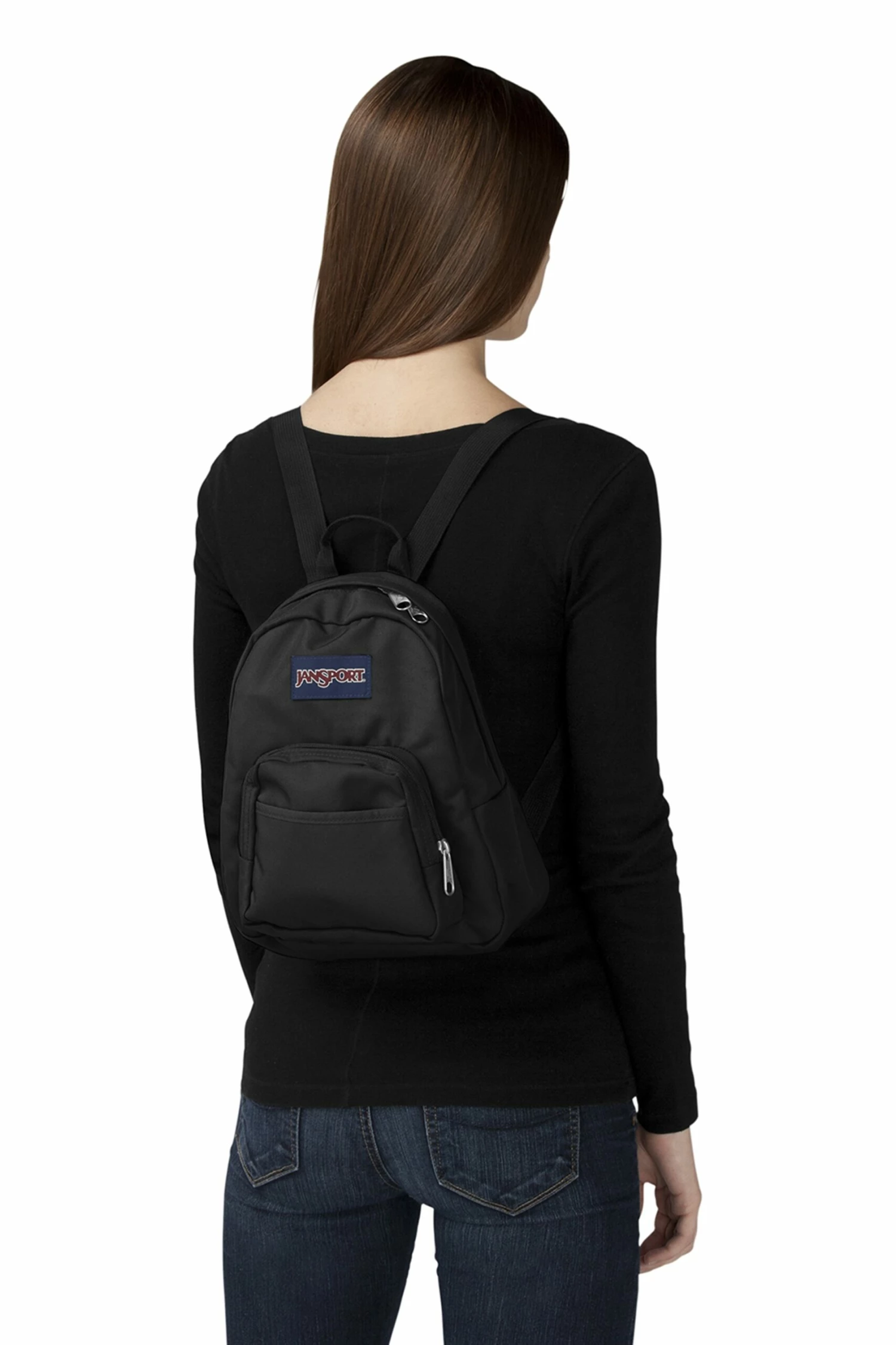 Jansport Half Pint Mini Backpack SLATE ROSE 6 Jansport Half Pint Mini Backpack SLATE ROSE - Image 6