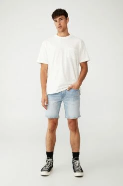Straight Short VAPOUR BLUE -Mens Clothing Store 3611644 01 1