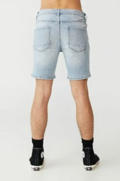 Straight Short VAPOUR BLUE -Mens Clothing Store 3611644 01 3