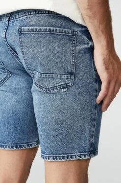 Straight Short VINTAGE MID INDIGO -Mens Clothing Store 3611645 01 4