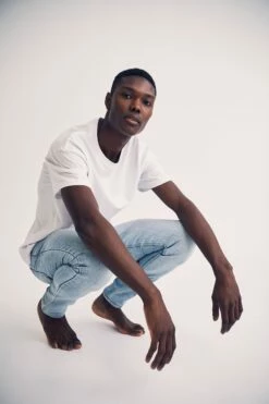 Super Skinny Jean MID BLUE -Mens Clothing Store 3611650 02 2 1