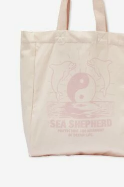 Sea Shepherd Shoulder Tote LCN SEA CLOUD PINK/PEACE -Mens Clothing Store 3611676 03 1