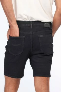 Riders By Lee R1 Short PURE BLACK 10 Riders By Lee R1 Short PURE BLACK -Mens Clothing Store 3611781 02 3