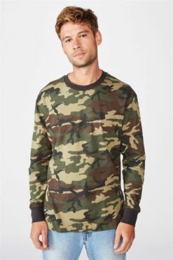 Tbar Long Sleeve T-Shirt WHITE -Mens Clothing Store 361192 222 2 1