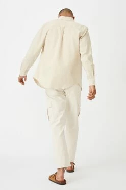 Brunswick Shirt 3 ECRU -Mens Clothing Store 361349 209 3