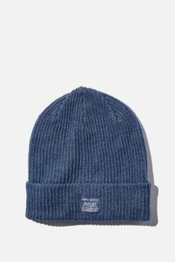 Basic Ribbed Beanie VINTAGE BLUE/SUPPLY SURPLUS 13 Basic Ribbed Beanie VINTAGE BLUE/SUPPLY SURPLUS -Mens Clothing Store 363673 26 1