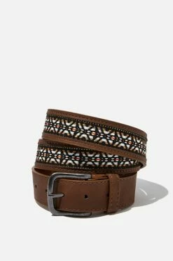 Festival Belt BLACK/AZTEC TAPE