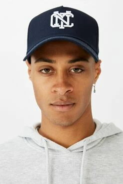 Curved Peak Snapback WHITE/BLACK/S -Mens Clothing Store 363787 08 2