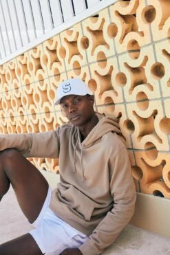 Curved Peak Snapback WHITE/BLACK/S -Mens Clothing Store 363787 30 2