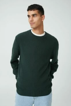 Crew Knit TEXTURED GREY