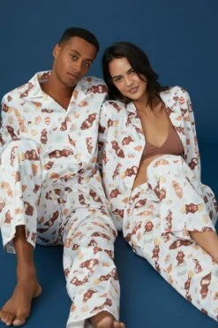 Unisex Novelty Easter Sleep Set CHOCOLATE BUNNY -Mens Clothing Store 6334423 02 2
