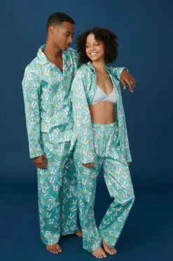 Unisex Novelty Easter Sleep Set CHOCOLATE BUNNY -Mens Clothing Store 6334423 05 1