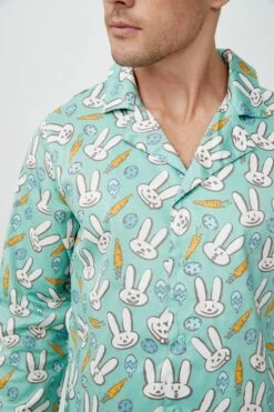 Unisex Novelty Easter Sleep Set CHOCOLATE BUNNY -Mens Clothing Store 6334423 05 4