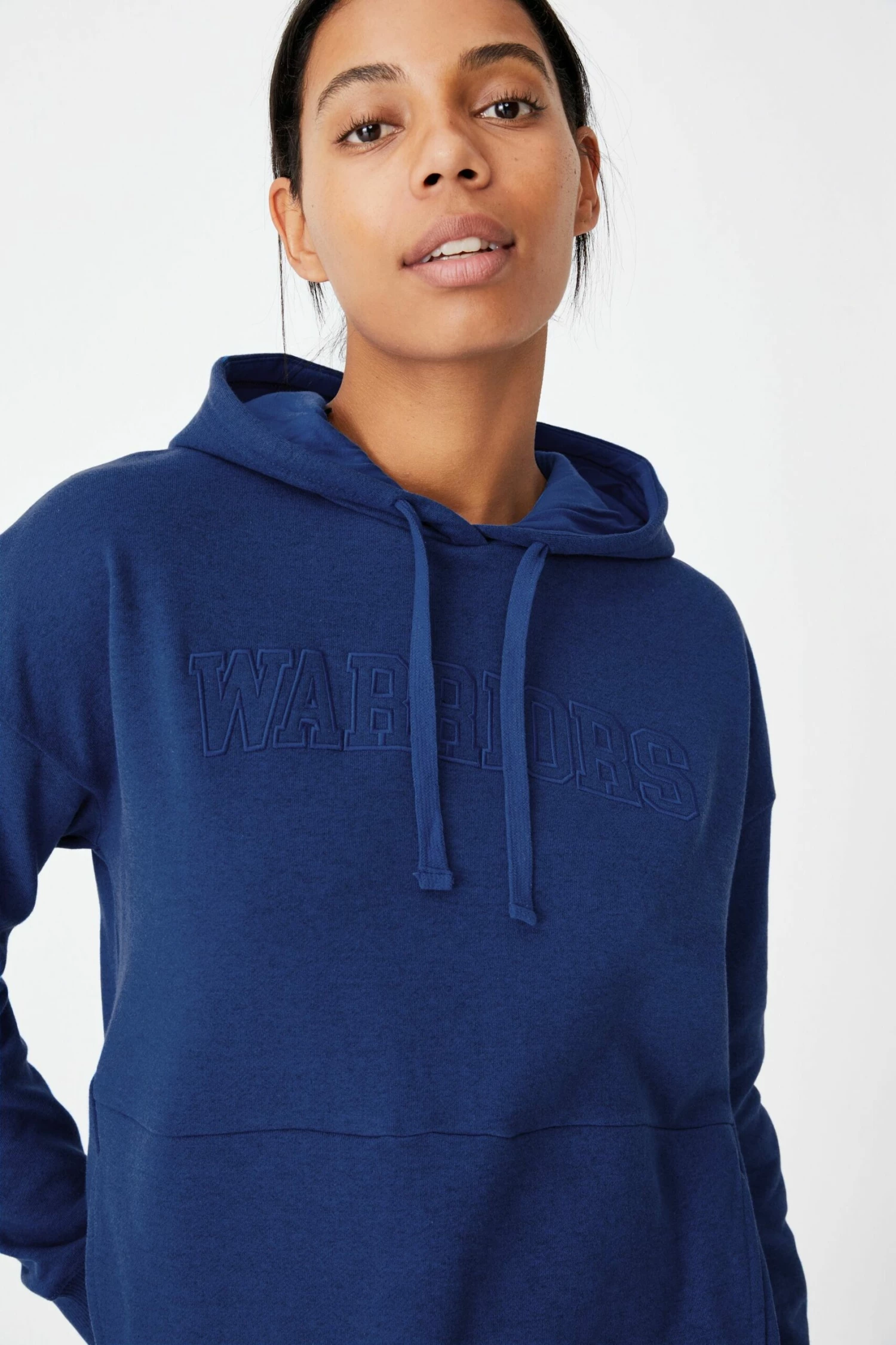 Nrl Womens Embroidered Pocket Hoodie BULLDOGS 2 Nrl Womens Embroidered Pocket Hoodie BULLDOGS - Image 2