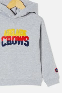 Afl Kids Embroidered Hoodie FREMANTLE -Mens Clothing Store 9630119 01 1